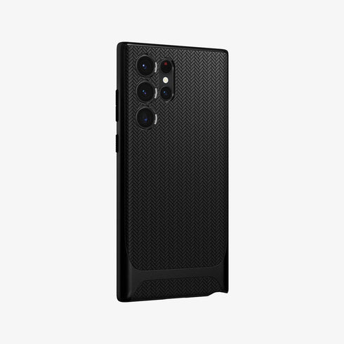 ACS03926 - Galaxy S22 Ultra 5G Case Neo Hybrid in gunmetal showing the back